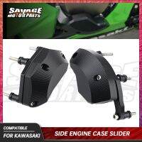 เครื่องยนต์มอเตอร์ไซค์เคสฝาเลื่อนสำหรับ KAWASAKI NINJA ZX10R ZX 10R 2011-2018ตัวป้องกันด้านซ้ายขวา ZX-10R ชิ้นส่วนป้องกันการเลื่อน