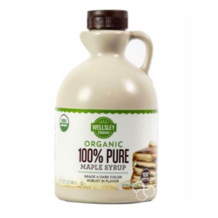 Wellsley Farms Organic 100 Pure Maple Syrup 946mL Lazada PH