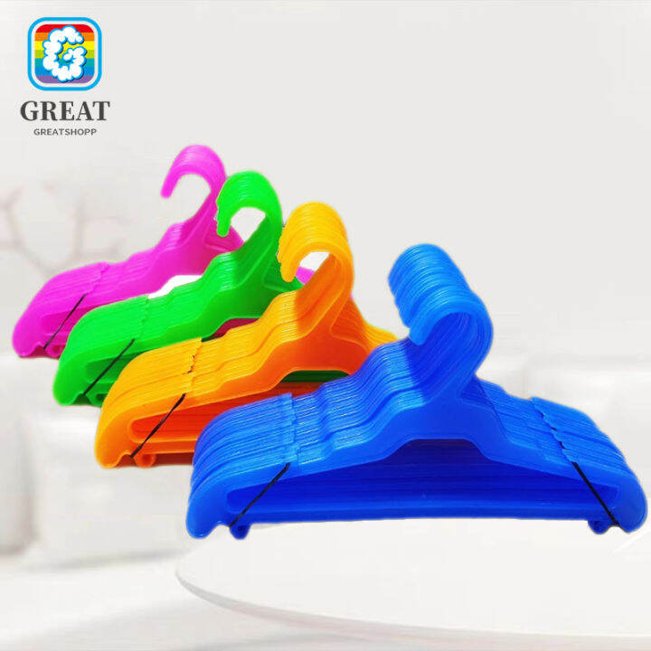 【HOT SELL】36PCS for P109 Flat Plastic Hanger 16 inch Black Plastic