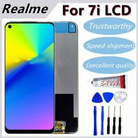 100 Original LCD For Realme 7i LCD Display Screen For RMX2103 Snapdragon 662 LCD Display Screen Digitizer Repair Parts