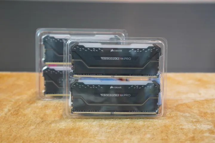 RAM (หน่วยความจำ) CORSAIR VENGEANCE RGB PRO (BLACK) (CMW32GX4M2E3200C16 ...