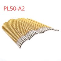 100 PCS/Ppack PL50-A2 Cup-shaped Spring Test Probe 0.68mm Outer Diameter 27.8mm Long PCB Pogo Pin