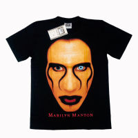 【Hot】 เสื้อวง  Marilyn Manson เสื้อนักร้อง