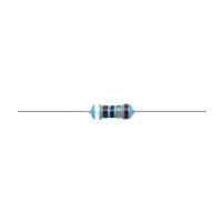 100 ตัวต้านทาน x 91 OHM 1/4 วัตต์ 1% ฟิล์มโลหะ