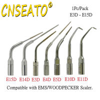 1PC Scaler ทันตกรรม Scaling เคล็ดลับสำหรับ EMS นกหัวขวาน Ultrasonic Handpiece Endo Tip E3D E4D E5D E10D E11D E15D เพชรเคลือบ