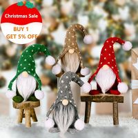 2023 Christmas Gnomes Plush Santa Doll Xmas Gonk Dwarf Elf Decor Gifts Ornaments Suitable Shop Windows Indoor Outdoor Wholesale