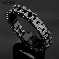 Bicycle Chain Men celet Punk Rock Motorcycle Accessories Heavy Stainless Steel Jewelry Mens celets For Men Wristband Gifts