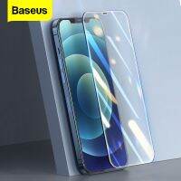 【 AN boutique 】  Baseus 2ชิ้นป้องกันหน้าจอ0.3มิลลิเมตรเต็มฝาครอบป้องกันกระจกนิรภัยสำหรับ iPhone 12 11 Pro XS 12Pro Max XR X มินิฟิล์มแก้ว