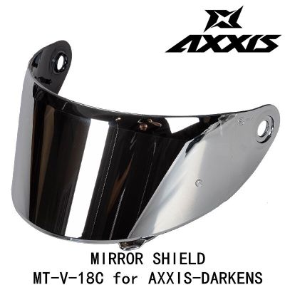 กระบังหน้าหมวกนิรภัย Moto สำหรับ DARKENS AXXIS หมวกกันน็อคอุปกรณ์เสริมดั้งเดิมป้องกัน MT-V-18C