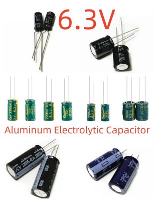 Holiday Discounts 10/50/100 Pcs/Lot 6.3V 2700Uf DIP High Frequency Aluminum Electrolytic Capacitor