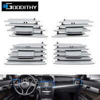 ด้านหน้าซ้ายขวากลาง AC Vent Grille คลิปใบมีด Slider ชุดซ่อมสำหรับ BENZ 2ประตู COUPE W207 E350 E550 2078300100