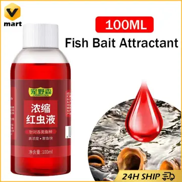 100ml Strong Fish Attractant Concentrated Red Worm Liquid Fish