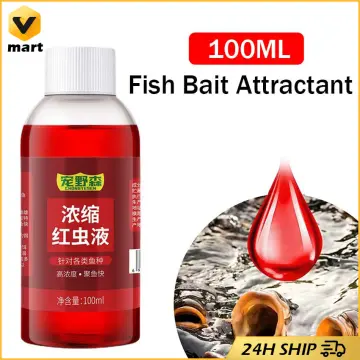 2pcs Strong Fish Attractant Concentrated Liquid Blood Worm Scent