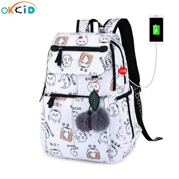 Aphmau anime backpack travel USB school bag male student school bag back  bags