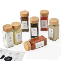 hot！【DT】◎  Storage Bottles Jars Stickers Label Spice Jar French Labels Sticker And Proof Adhesive