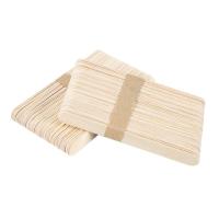 100 ชิ้นไม้แว็กซ์ Sticks Waxing Applicator Sticks Waxing Spatulas Body Hair Removal Stick