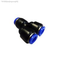 ♛▫ 1PCS PW8-6 Reducing Unequal Pneumatic Air Tube Fitting Connector I.D One 8mm Two 6mm