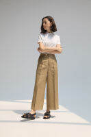 Butterscotth Classic Wide Leg Trousers กางเกงขากระบอก แปดส่วน - PRE-ORDER สินค้ารอ 7-14 วัน