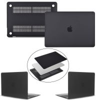 กรณีแล็ปท็อปสำหรับ Air 13 A2337 Pro 13 12 11 15 A2338 A2159ใหม่ Touch Bar สำหรับ Pro 16 A2141เคลือบสีดำเปลือกแข็ง