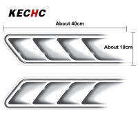 KECHC สติกเกอร์ติดรถรุ่น3D,สติกเกอร์ตกแต่งดัดแปลงส่วนตัวลายเต้าเสียบอากาศจำลองจำนวน1ชุด