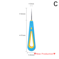 New Production? Awl สำหรับการซ่อมแซมรองเท้าหนังจักรเย็บผ้าเครื่องมืองานฝีมือแบบ DIY ตะขอตรงโค้งและรูเข็มเจาะ stab sticher เย็บ