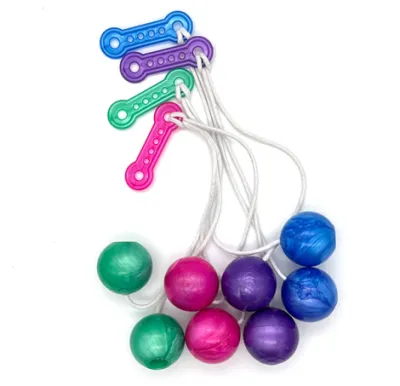 【On Sale】mainan viral di tiktok lato lato old school toy etek toy click clack ball bump ball decompression ball ของเล่นlato lato