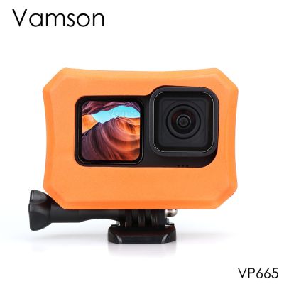 Orange EVA Floaty Protective Case Cover for GoPro Hero 10 9 Accessories Floating Housing for Surfing Snorkeling VP665
