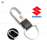 【สหรัฐอเมริกา Stock 】หนังสายพวงกุญแจรถจักรยานยนต์พวงกุญแจพวงกุญแจรถสำหรับ Suzuki