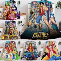 4 ขนาด Monkey D. Luffy Flannel ผ้าห่ม อะนิเมะญี่ปุ่น ONEPIECE ผ้าห่มสักหลาดด้านเดียว ผ้าห่มเครื่องปรับอากาศ ผ้าห่ม Nap น้ำหนักเบา Super Soft ผ้าห่มสำหรับเด็ก