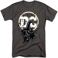 DC Comics （hero movie）Batman Mens 100% Cotton Crew Neck Short Sleeve T-Shirt Anime Tee Christmas Gift