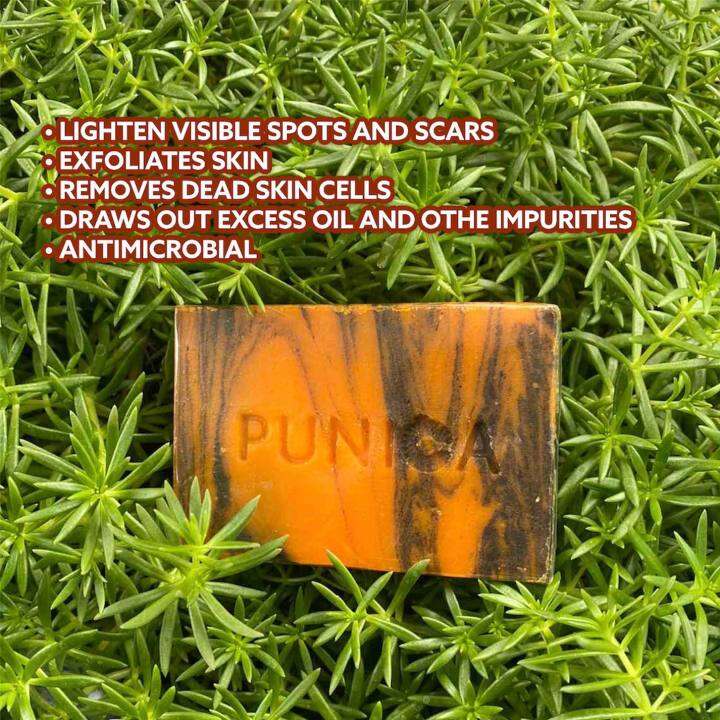 Punica Facial Soap / KojicCharcoal Soap / GlutaKojic Soap / Whitening