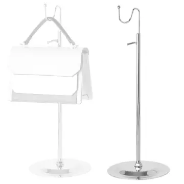 Amazon.com: Gold Stainless Steel Adjustable handbag display stand Holder  racks : Home & Kitchen