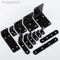 ﹍☑▽ 10pcs Stainless Steel Angle Corner Brackets 90 Degree L-shaped Right Angle Code Corner Stand Supporting Furniture Hardware