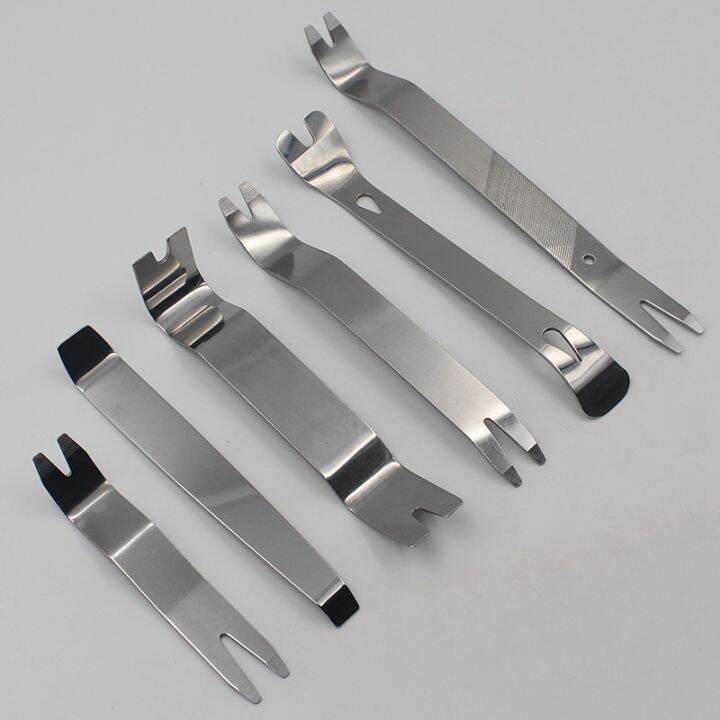 6-pcs-set-silver-stainless-steel-car-radio-removal-tool-car-door-clip-panel-audio-stereo-dismantle-pry-tool