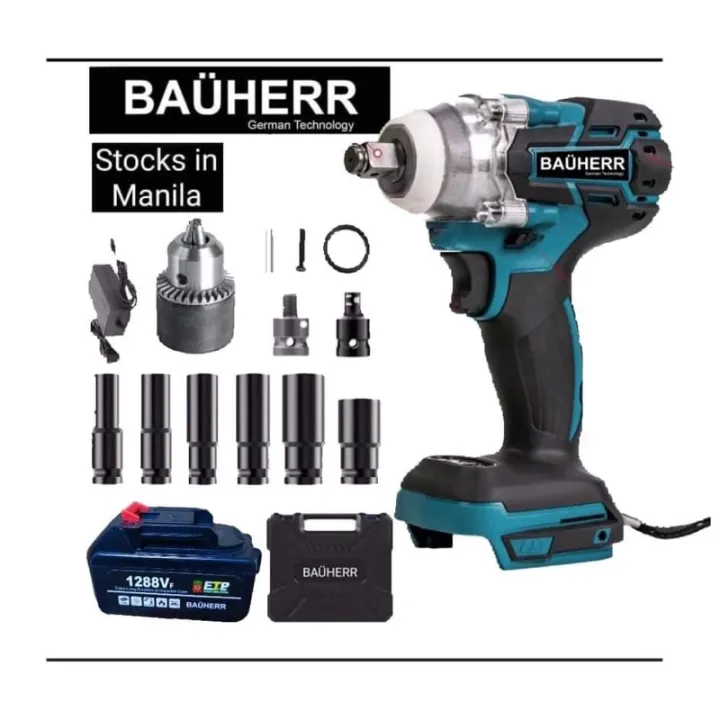 BAÜHERR Impact Wrench German Technology 100 OriginalsqS Lazada PH