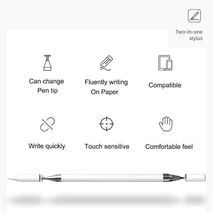 stylus-touch-pen-ปากกา-ipad-ปากกาทัชสกรีน-ปากกาโทรศัพท์ทุกรุ่น-stylus-pen-for-ipad-สไตลัส-ปากกาไอแพท