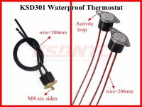KSD301/KSD302 waterproof 0C-200C degree  Normally Closed Temperature Switch Thermostat 20 55 60 65 70 75 80 85