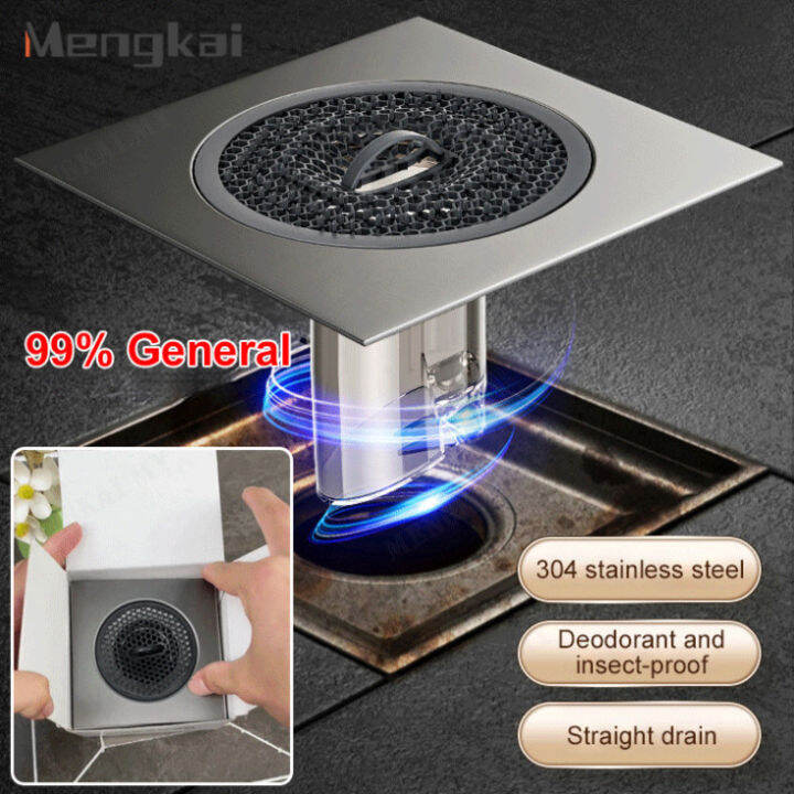 mengkai Prevent Odors in Your Bathroom with a Stainless Steel Drain ...