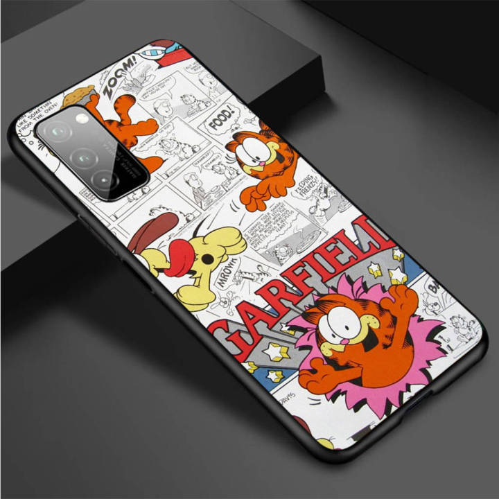 ttl27-garfield-อ่อนนุ่ม-high-quality-tpu-ซิลิโคน-phone-เคสโทรศัพท์-ปก-หรับ-xiaomi-redmi-s2-k40-k30-k20-5a-6a-7a-7-6-5-pro-plus