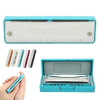 Blues Harmonica 10 Hole Mouthorgan A/B/C/D/E/F Key Portable Beginner Gift High Gloss Waterproof Harmonica Blues Harp Mouth Organ