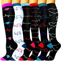 【YD】 Compression Socks Varicose Veins Men Knee 20-30mmgh Nurses Stocking