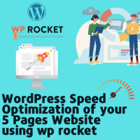 WordPress Speed Optimization of your 5 Pages Website using wp rocket | Elementor | WordPress | Wp Rocket