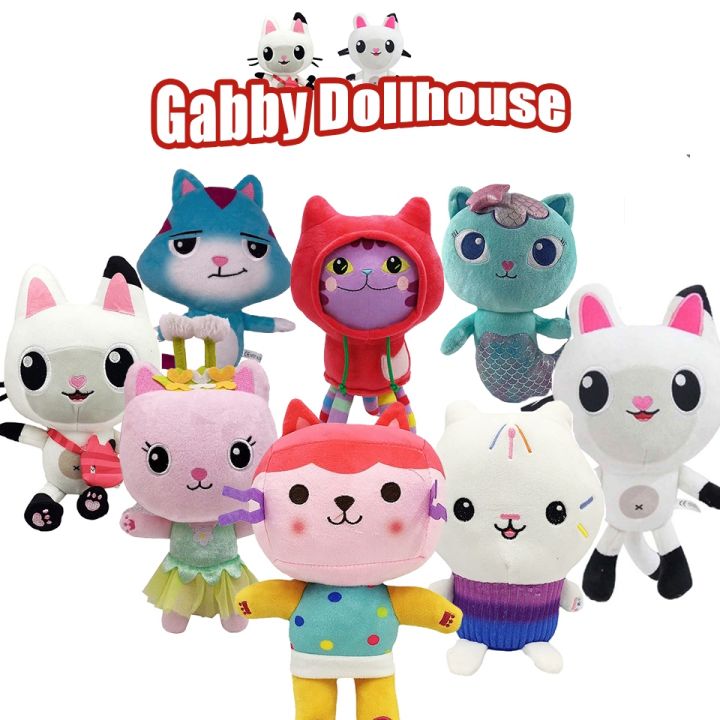 cw-new-gabby-dollhouse-mercat-cartoon-stuffed-animals-smiling-car-gaby-dolls-kids-birthday-gifts