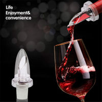 Stainless Steel Wine Liquor Flow Bottle Stopper Food-grade Portable kitchen Bar Supplies Bottle Spout Pourer Leak-proof Stopper