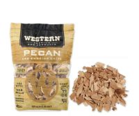 233983 Western Pecan BBQ Smoking Chips 1.54lbs/0.7kg - ไม้รมควัน เศษไม้หอมรมควัน บาร์บีคิว กลิ่นพีแคน 0.7 กก.