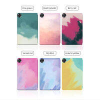 เคสแท็บเล็ตสําหรับ realme Pad 2 11.5-นิ้ว ลายสีน้ําการป้องกันแบบรวมทุกอย่างฝาครอบขาตั้งพับพลิกได้ด้วยฟังก์ชั่นการนอนหลับและปลุกอัตโนมัติ