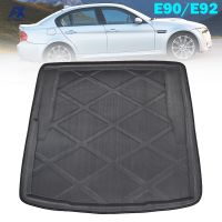 Tailored Boot Liner Cargo Tray Rear Trunk Floor Mat Carpet Luggage Tray For BMW 3 Series E90 E92 Saloon Sedan Coupe 2004 - 2013