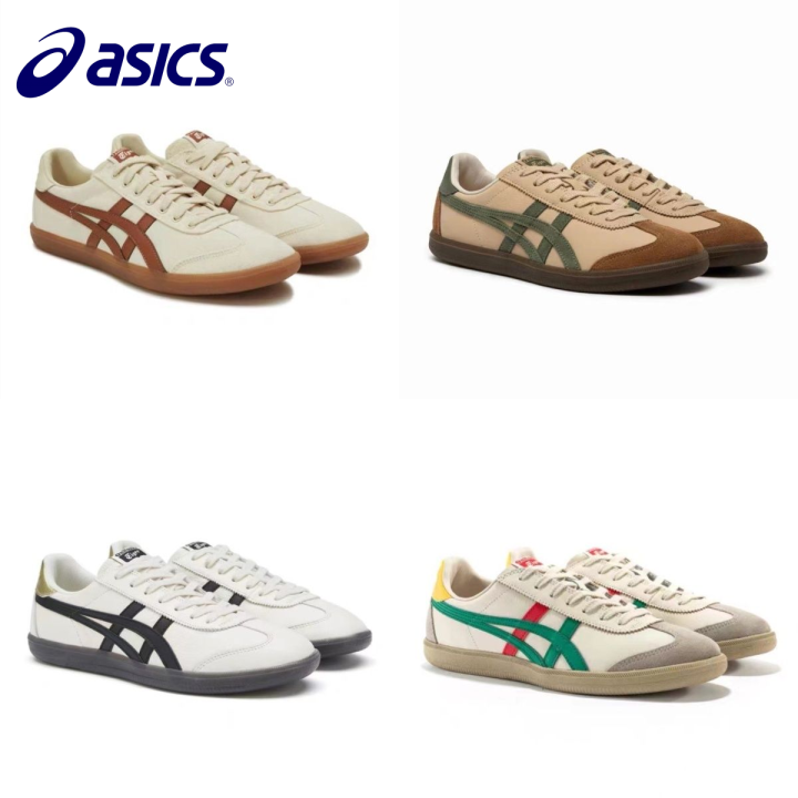 Asics Onisutka Tiger TOKUTEN Milk Tea Color Retro Moral Training Shoes ...