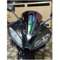 สำหรับ Yamaha YZF R6 YZFR6 2006 2007กระจกรถจักรยานยนต์กระจกบังลมหน้าฟองน้ำสองชั้น Yzf R6 06 07 Lridium