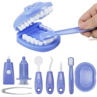 【CC】❁  1/9pcs Educational for Children Early Doctors Role Kids Intelligence Brushing Teaching Aids